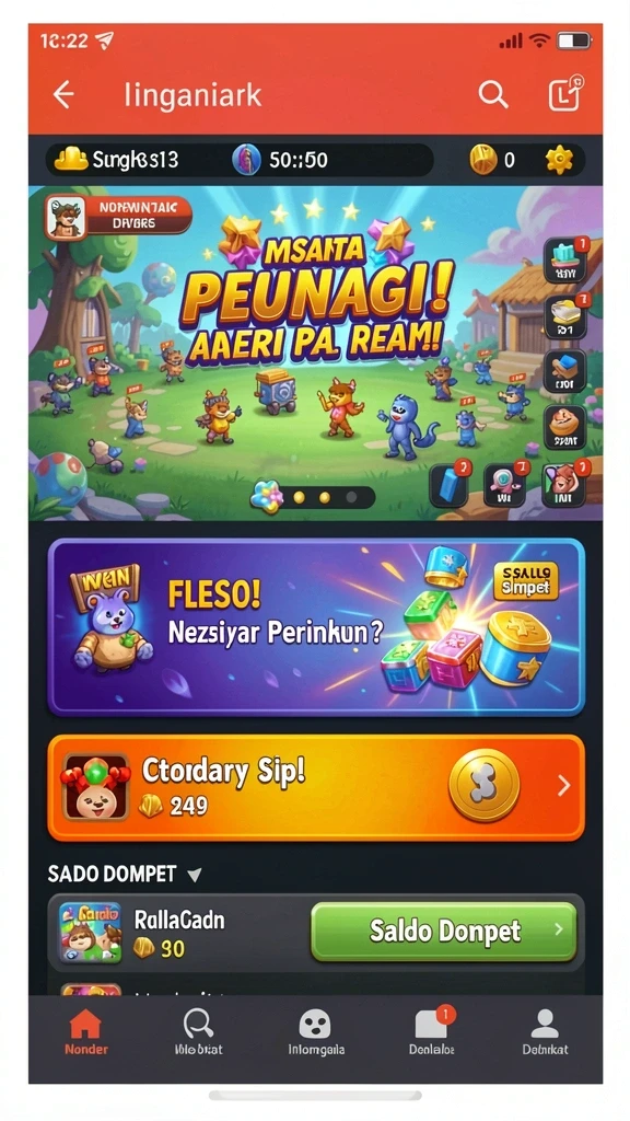 777win - Tampilan awal aplikasi 777WIN yang memikat hati.