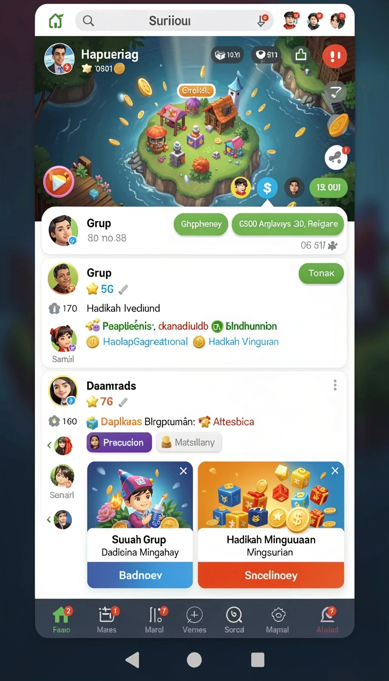 gocap123 - Screenshot menunjukkan fitur leaderboard dengan peringkat pengguna.