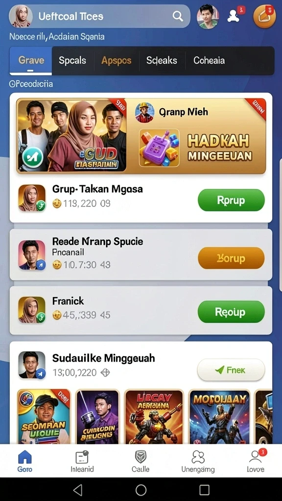 janda4d - Tampilan level pertama yang menarik dan penuh warna.