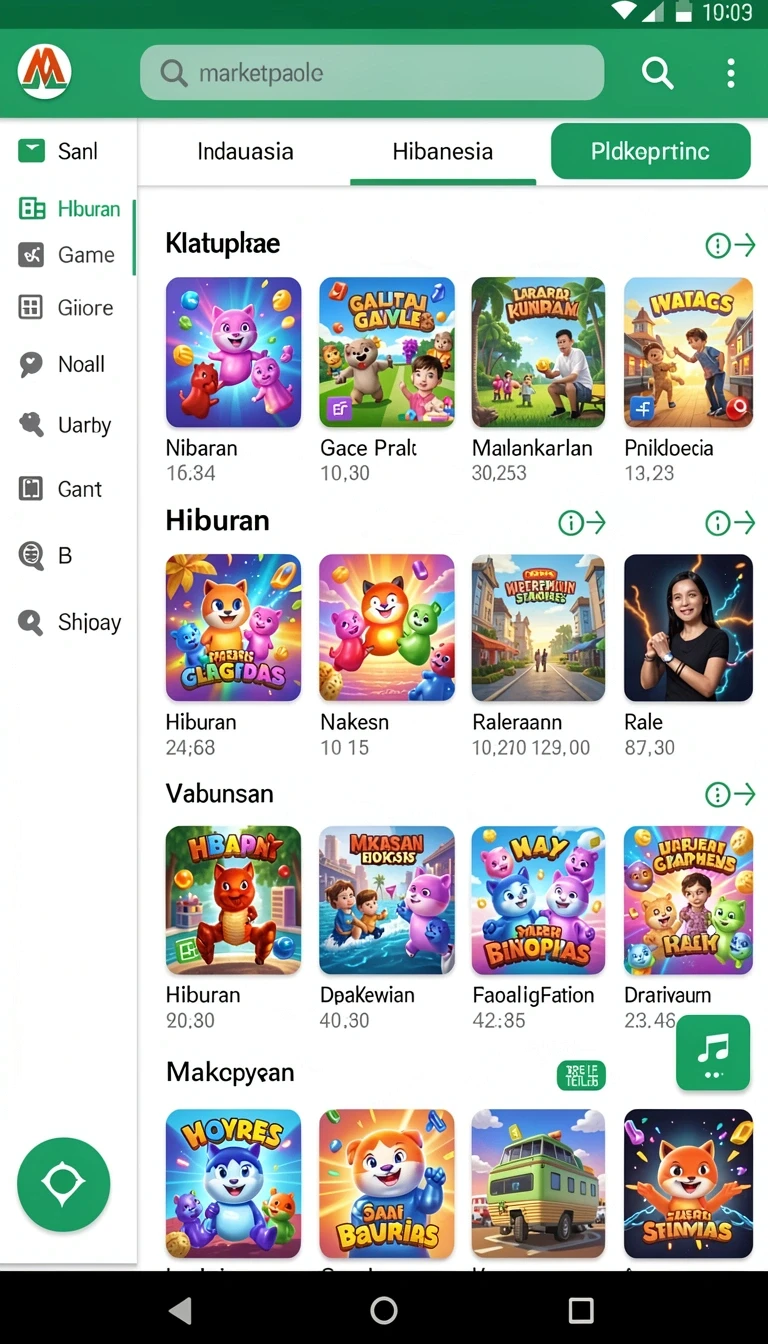 nikmat777 - Screenshot 1: Antarmuka permainan yang menarik dan intuitif.