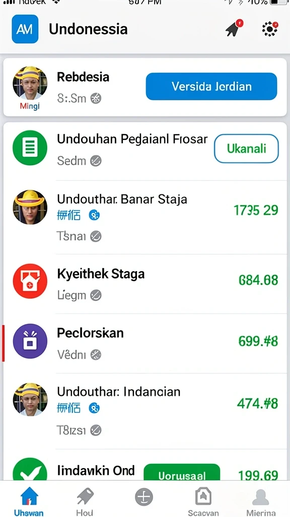 rp777 - Tangkapan layar memperlihatkan antarmuka pengguna yang ramah dan intuitif.